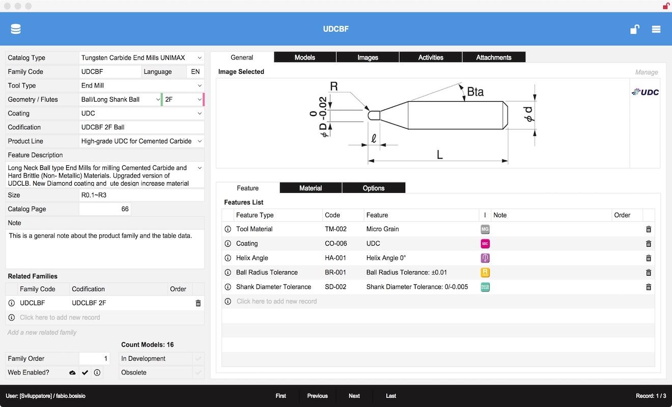 Catalogue management app